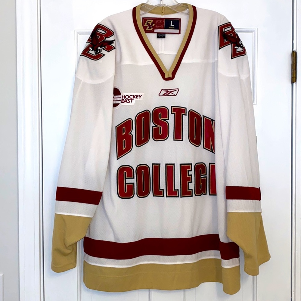 🔥SALE 🔥 BOSTON COLLEGE Hockey East Reebok Jersey men’s L